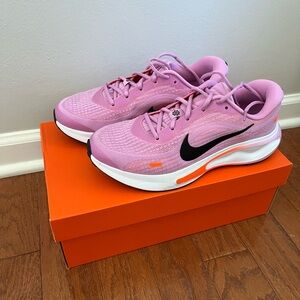 Nike Women's Pink and Black Sneakers
